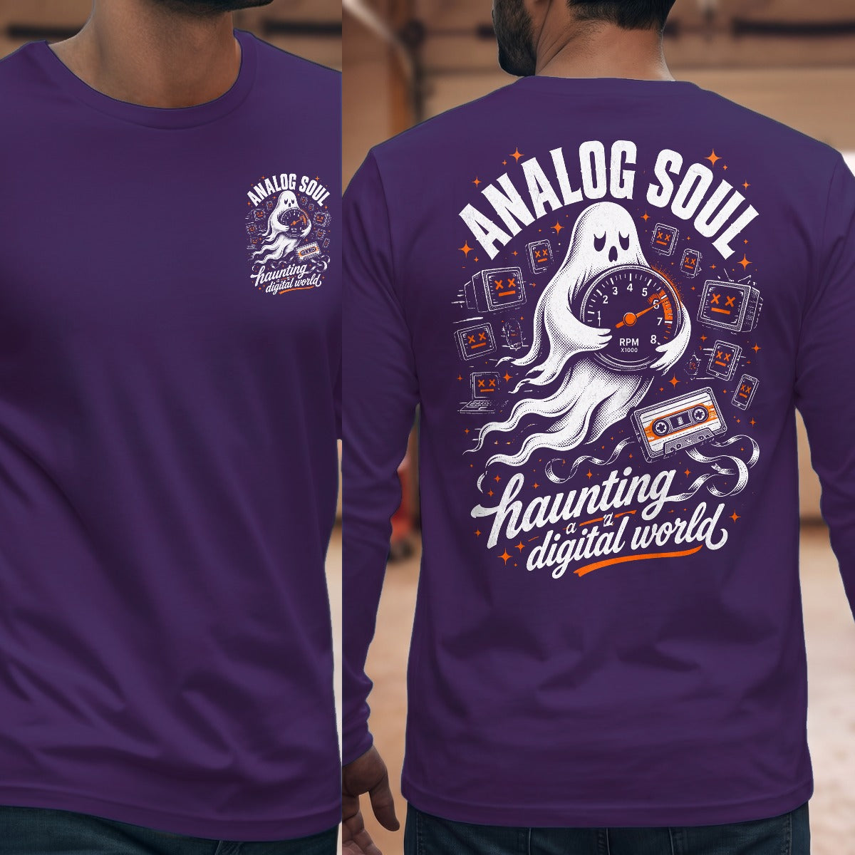 Purple | Front & Back
