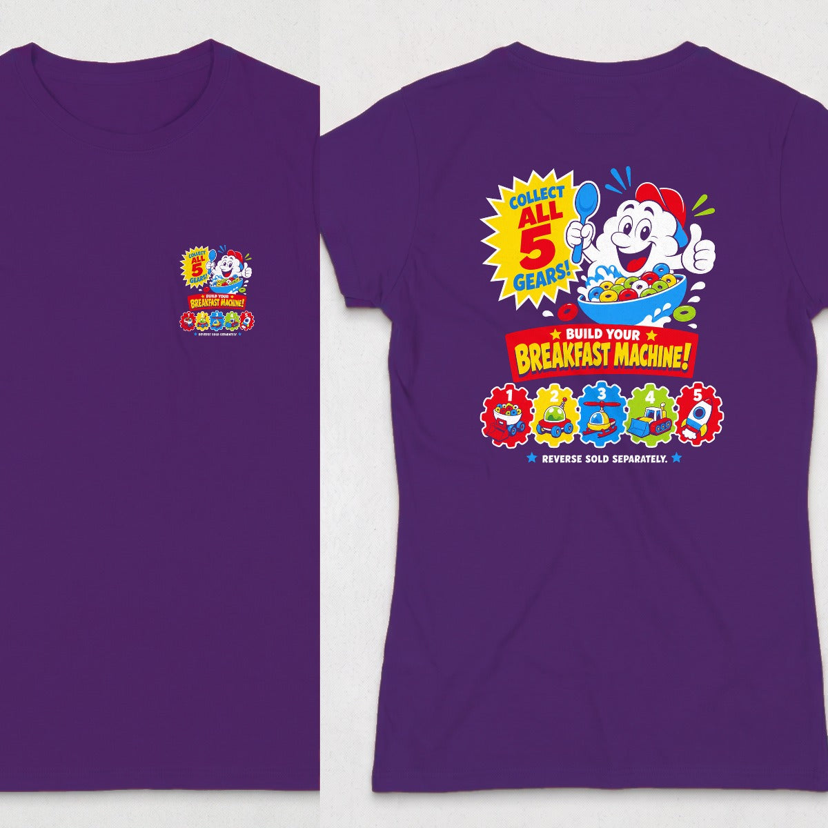 Purple | Front & Back