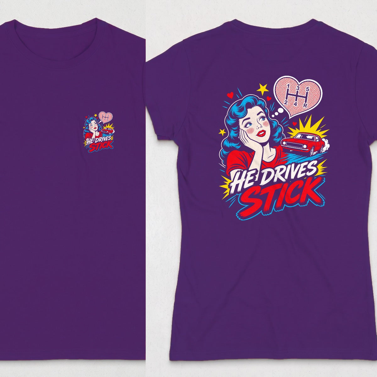 Purple | Front & Back
