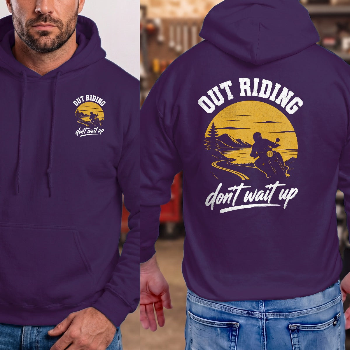 Purple | Front & Back
