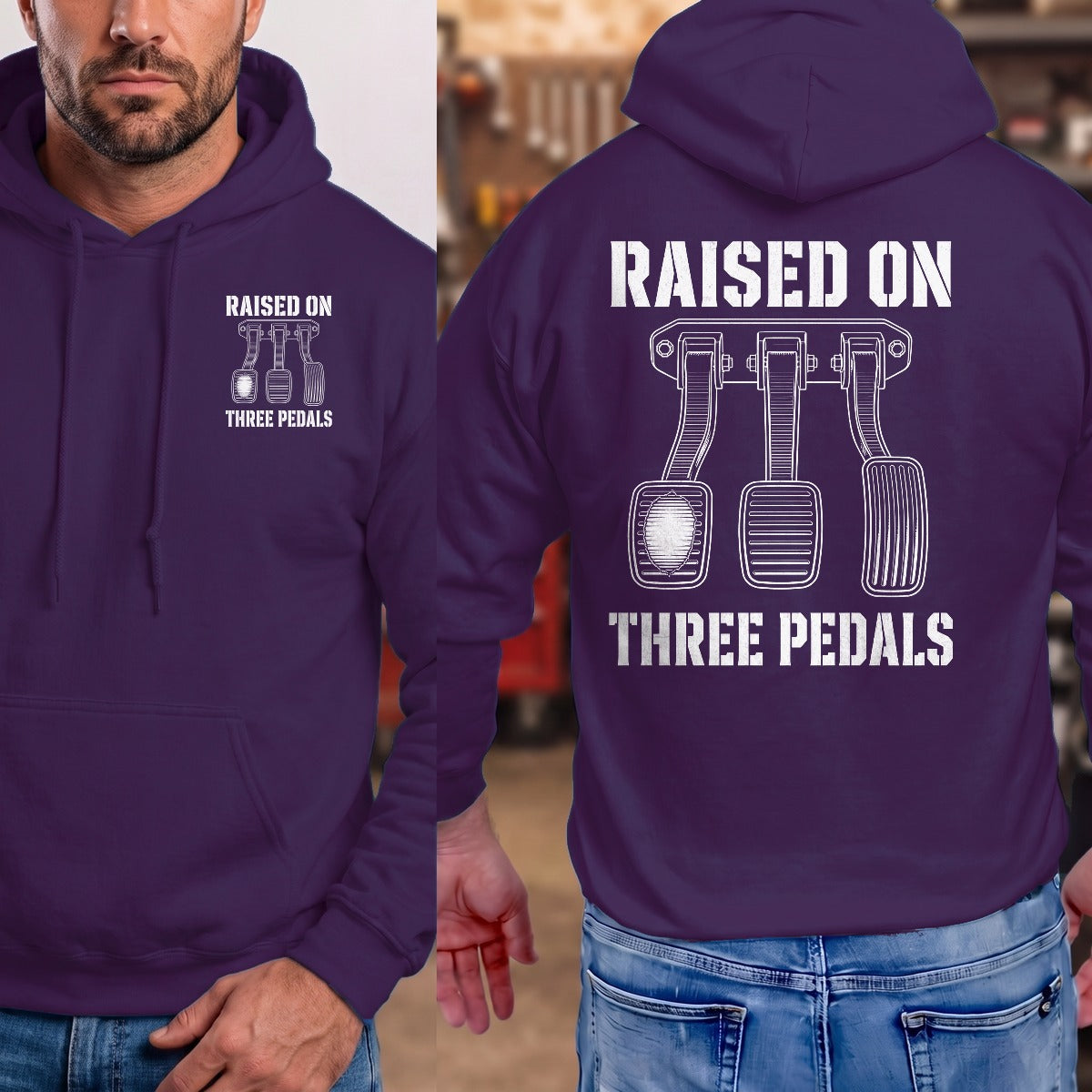 Purple | Front & Back