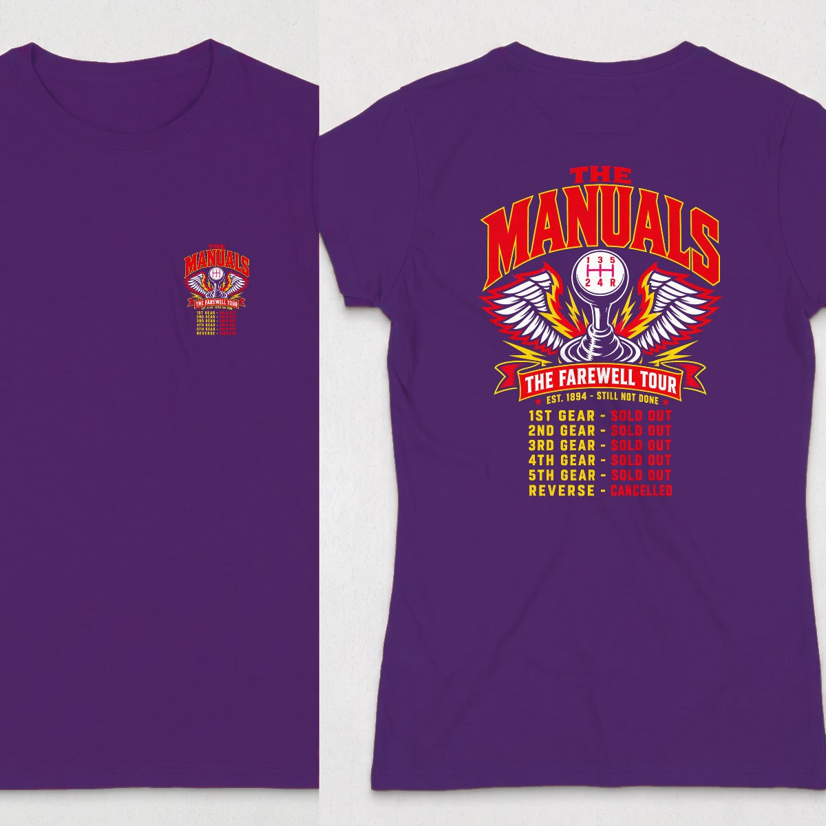 Purple | Front & Back