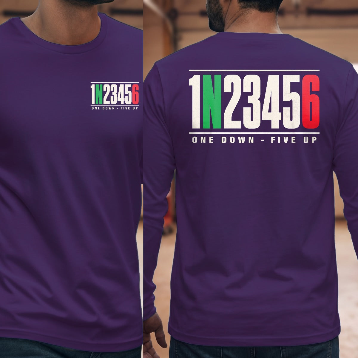 Purple | Front & Back