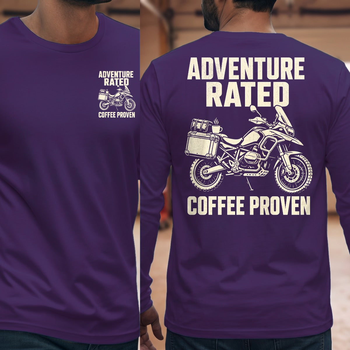 Purple | Front & Back