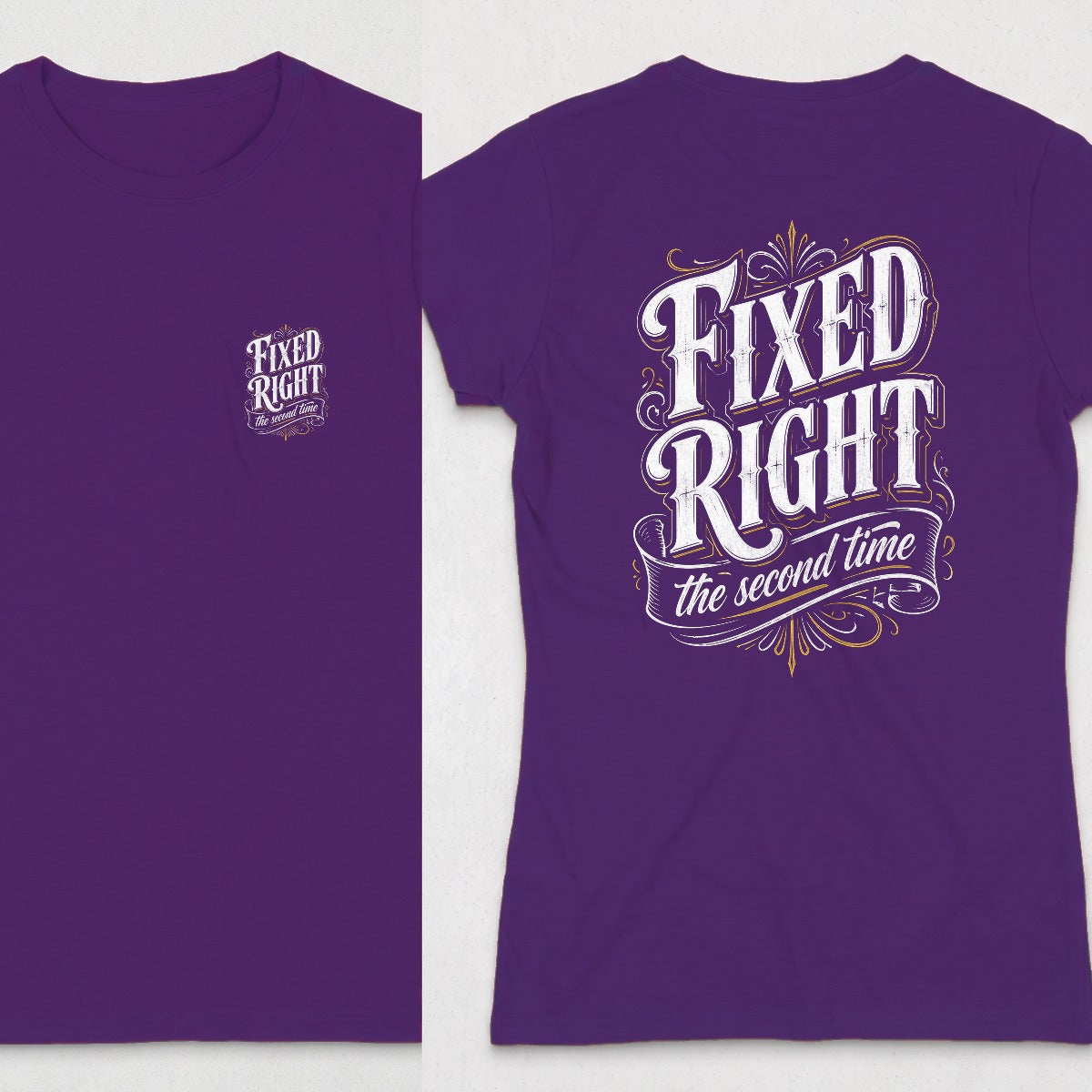 Purple | Front & Back