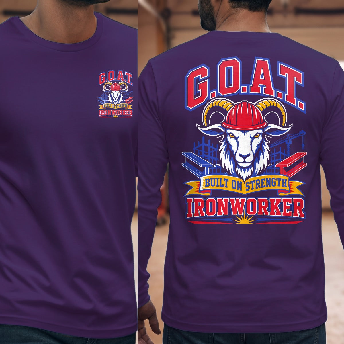 Purple | Front & Back