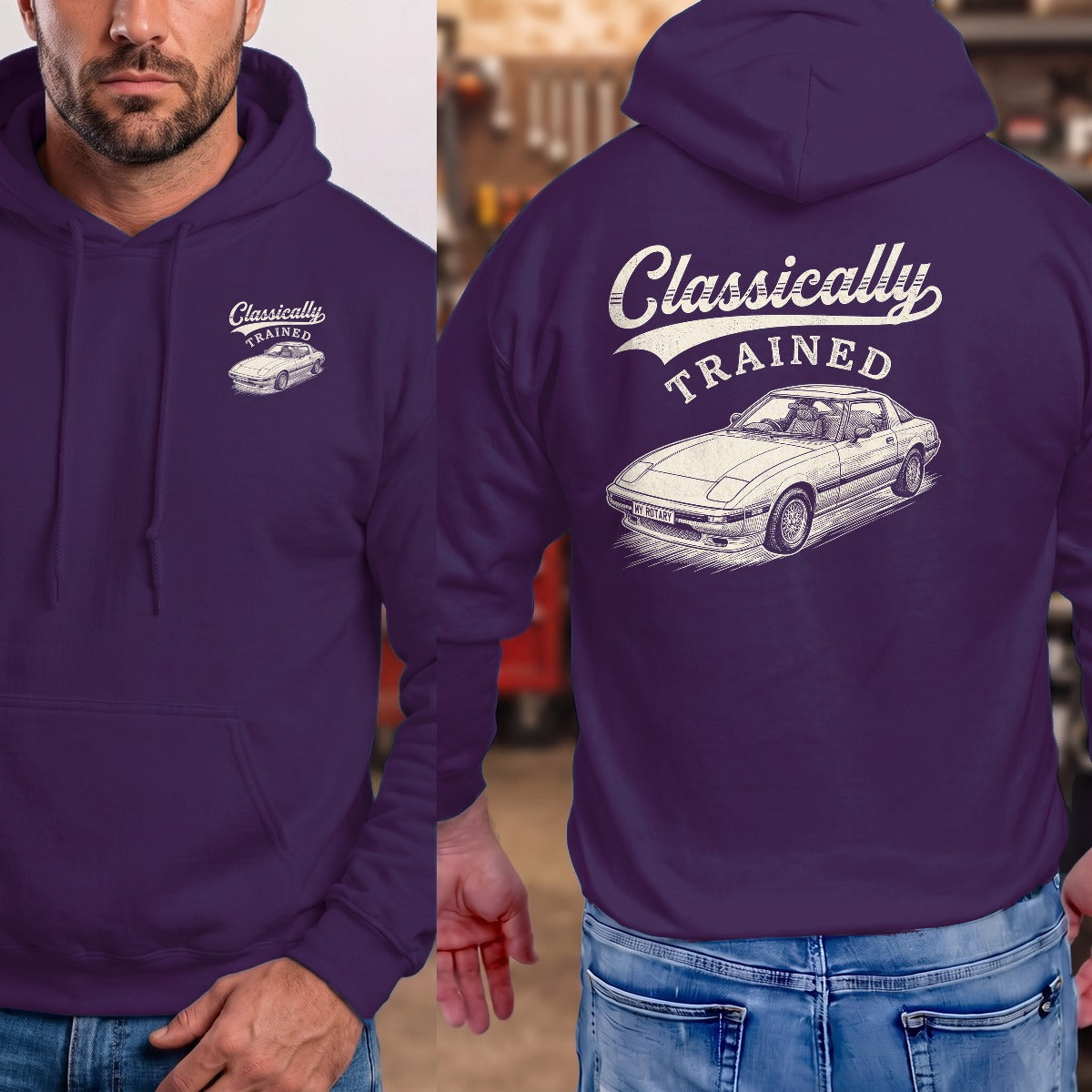 Purple | Front & Back