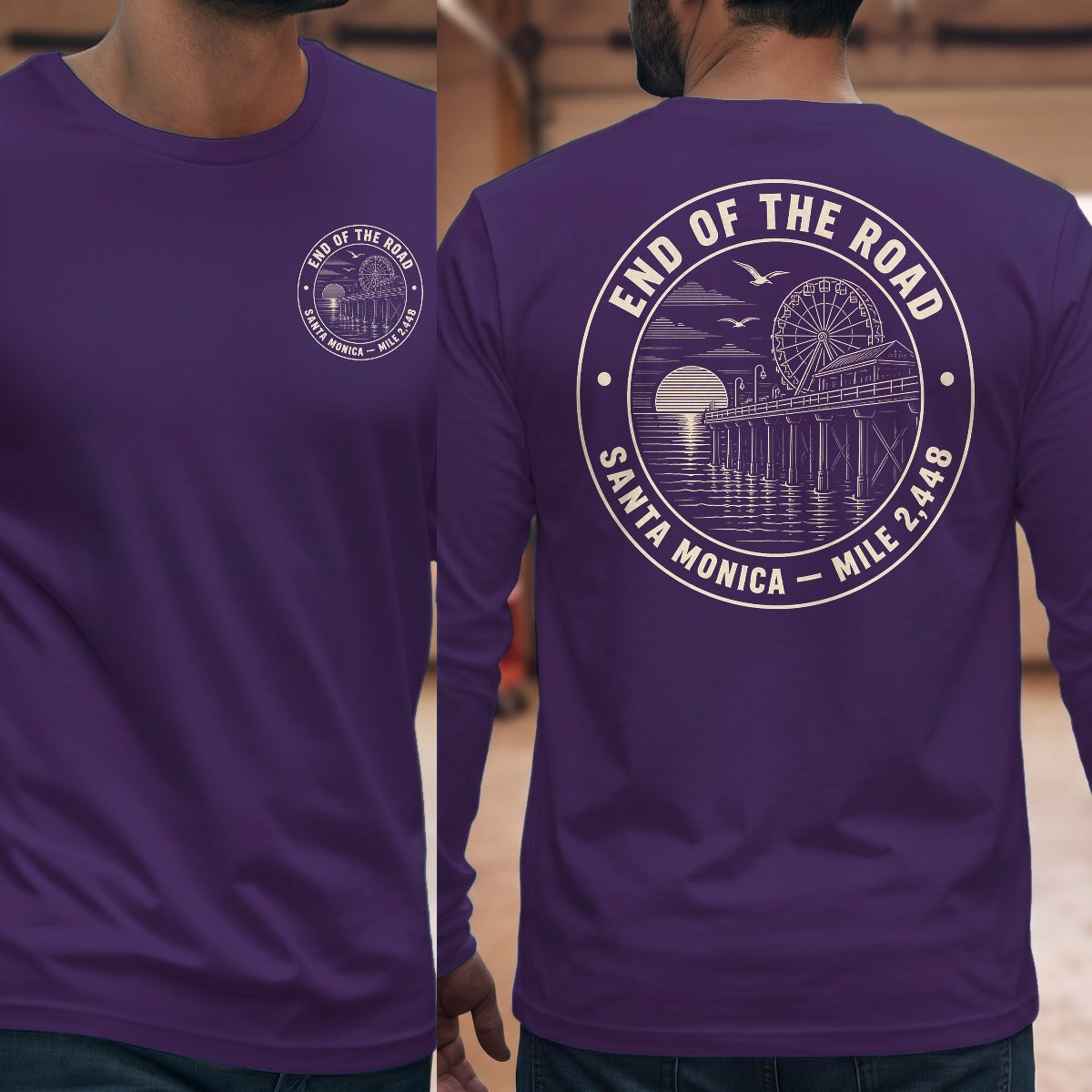 Purple | Front & Back