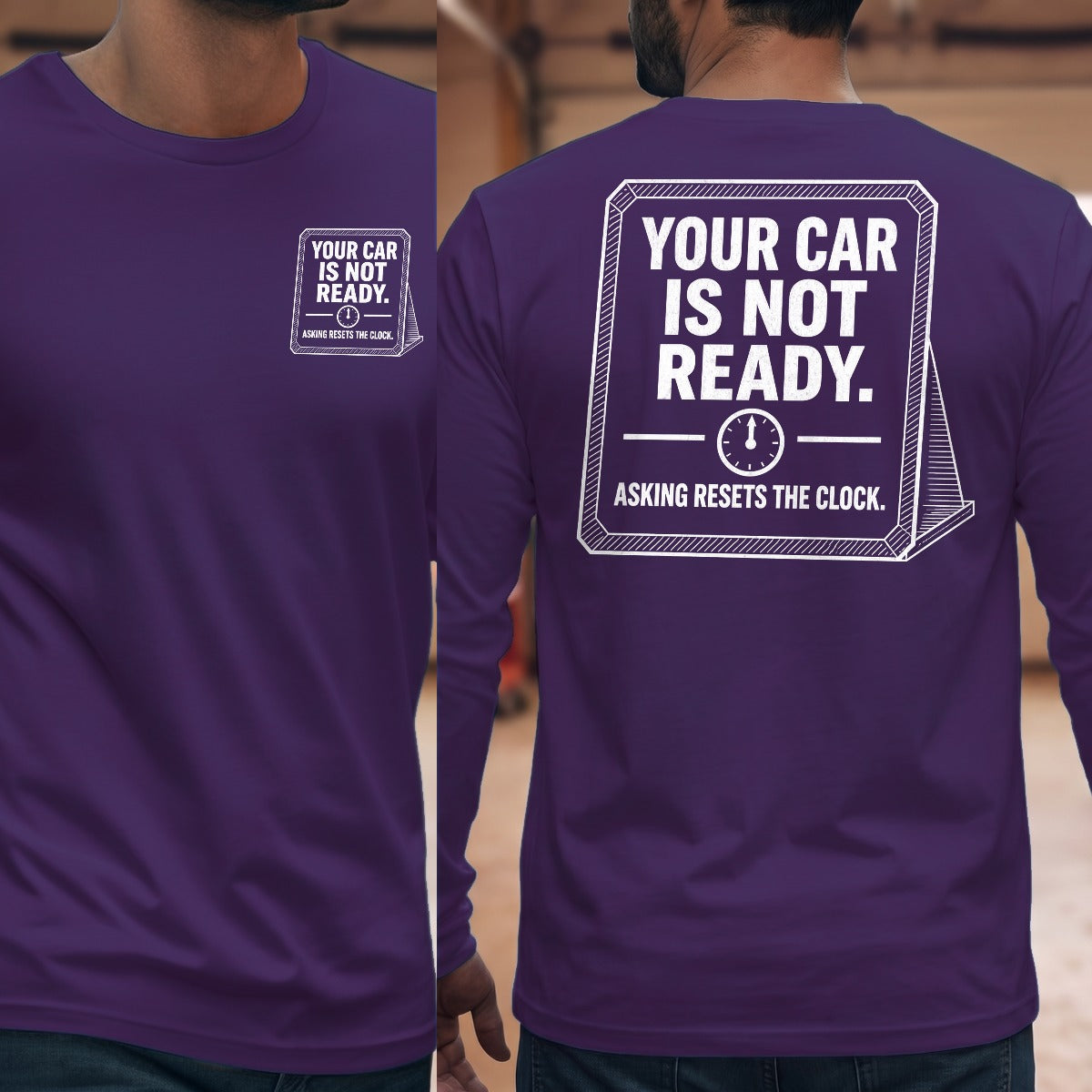 Purple | Front & Back