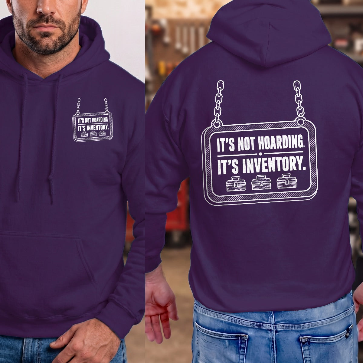 Purple | Front & Back