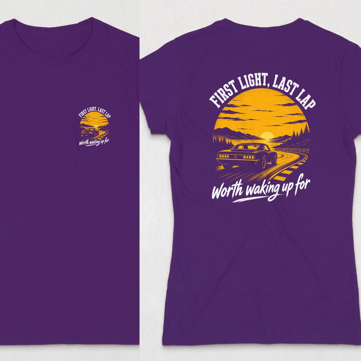 Purple | Front & Back