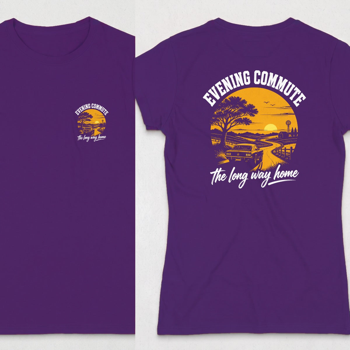 Purple | Front & Back