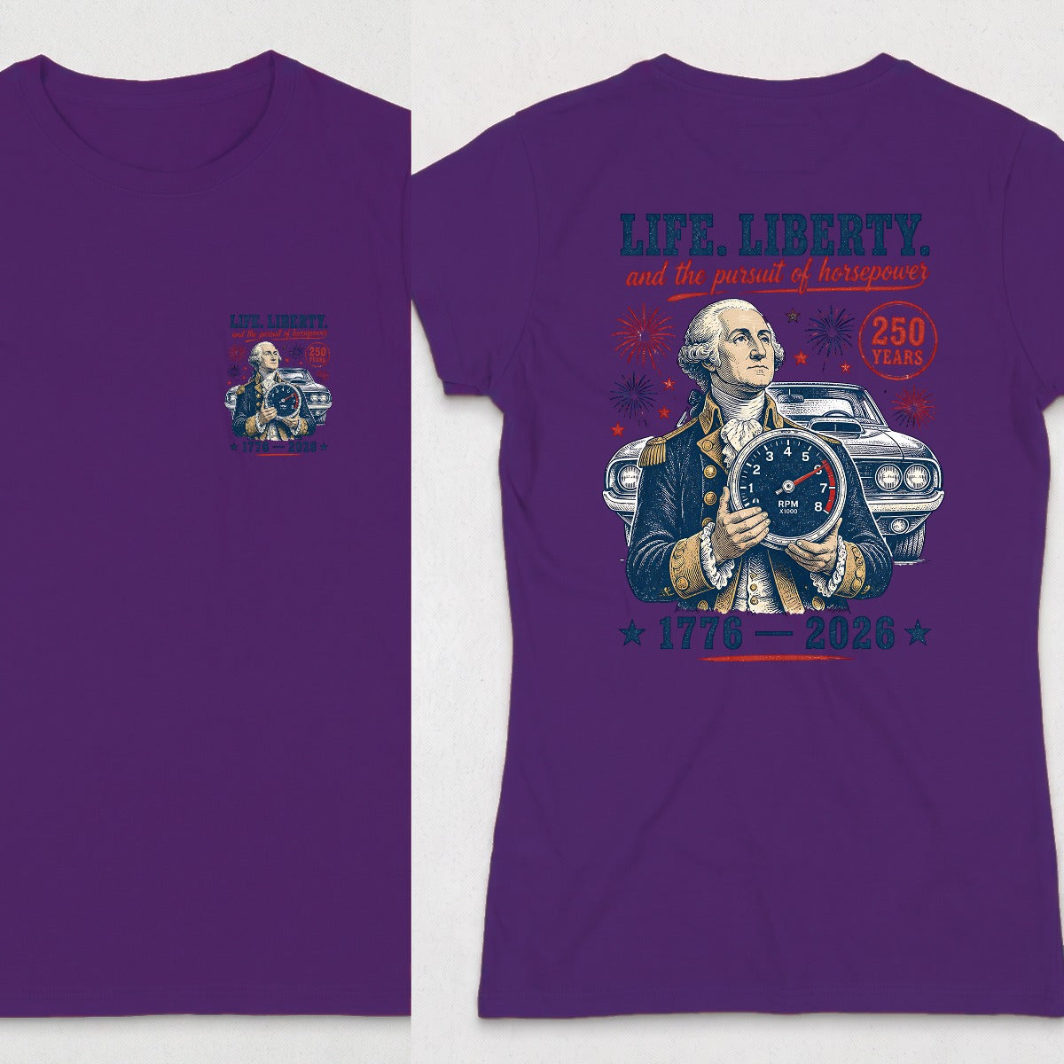 Purple | Front & Back