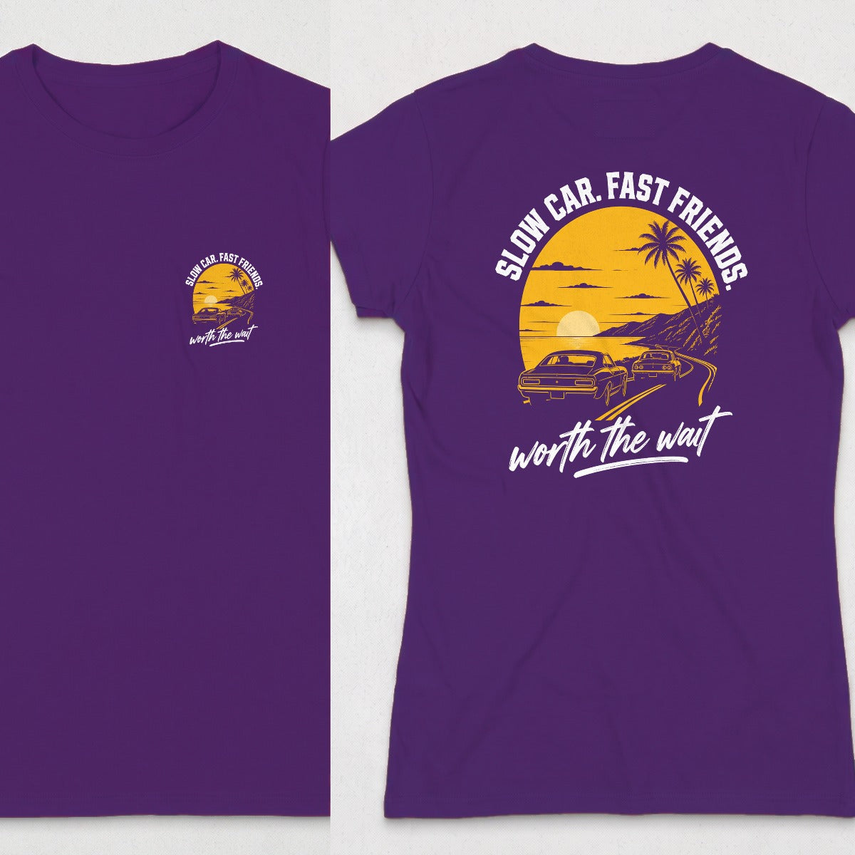Purple | Front & Back