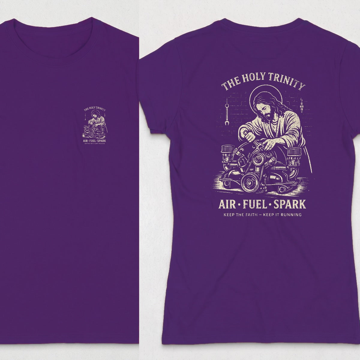 Purple | Front & Back