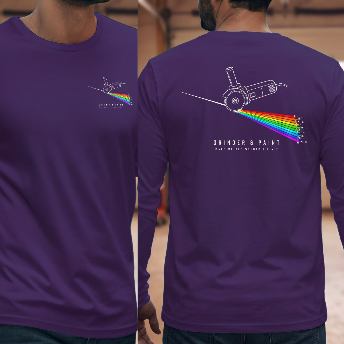 Purple | Front & Back