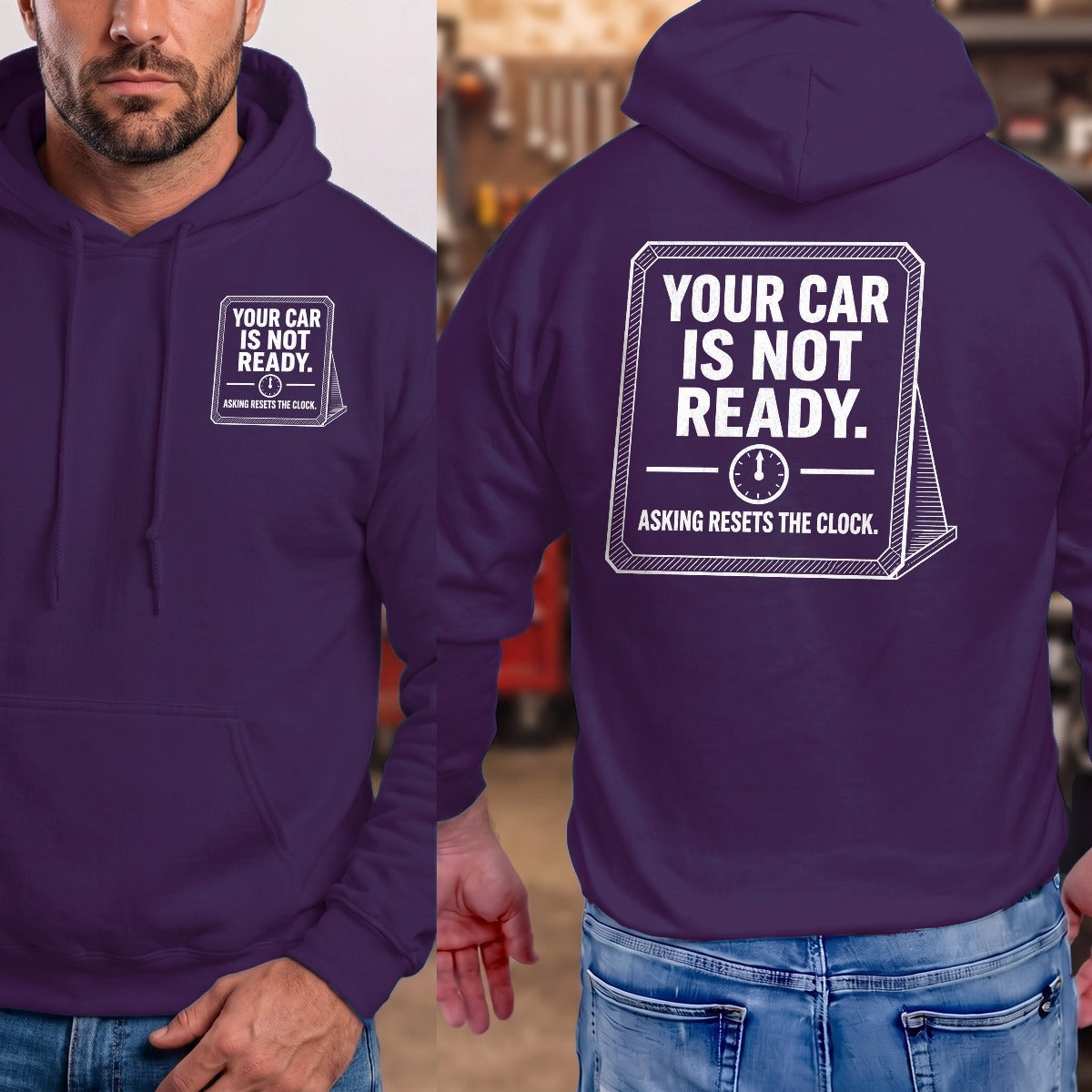 Purple | Front & Back