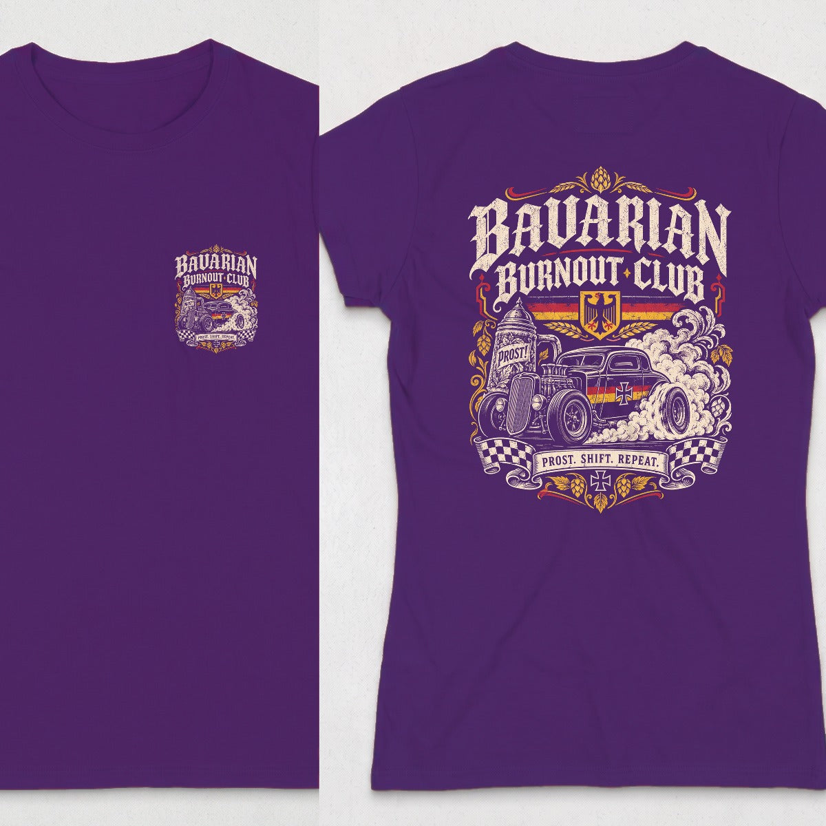 Purple | Front & Back