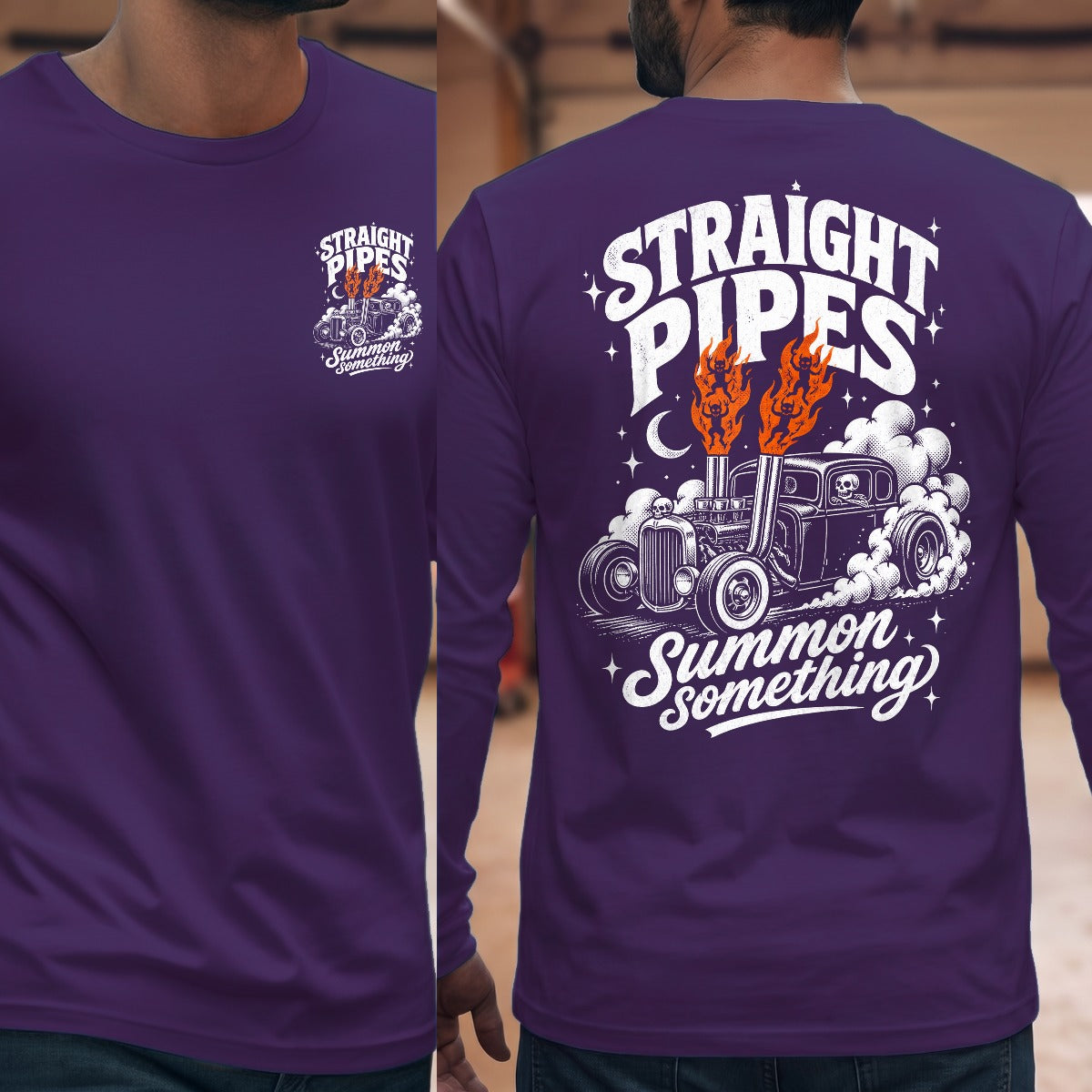 Purple | Front & Back