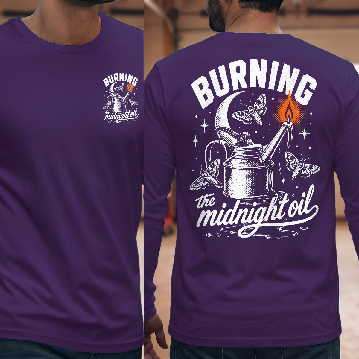 Purple | Front & Back