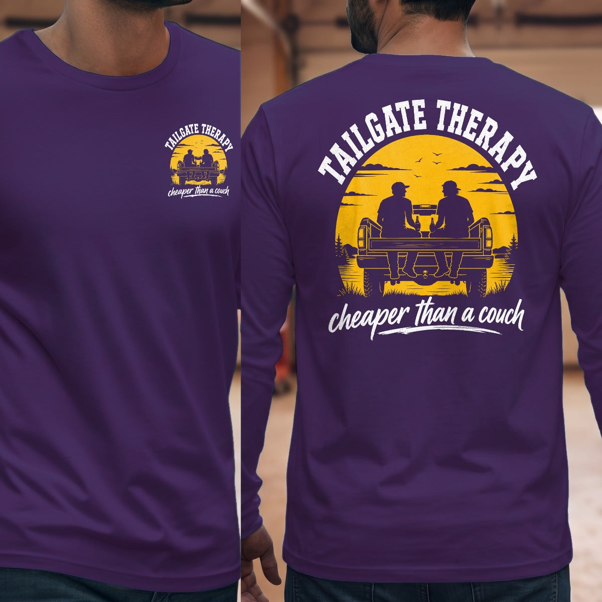 Purple | Front & Back