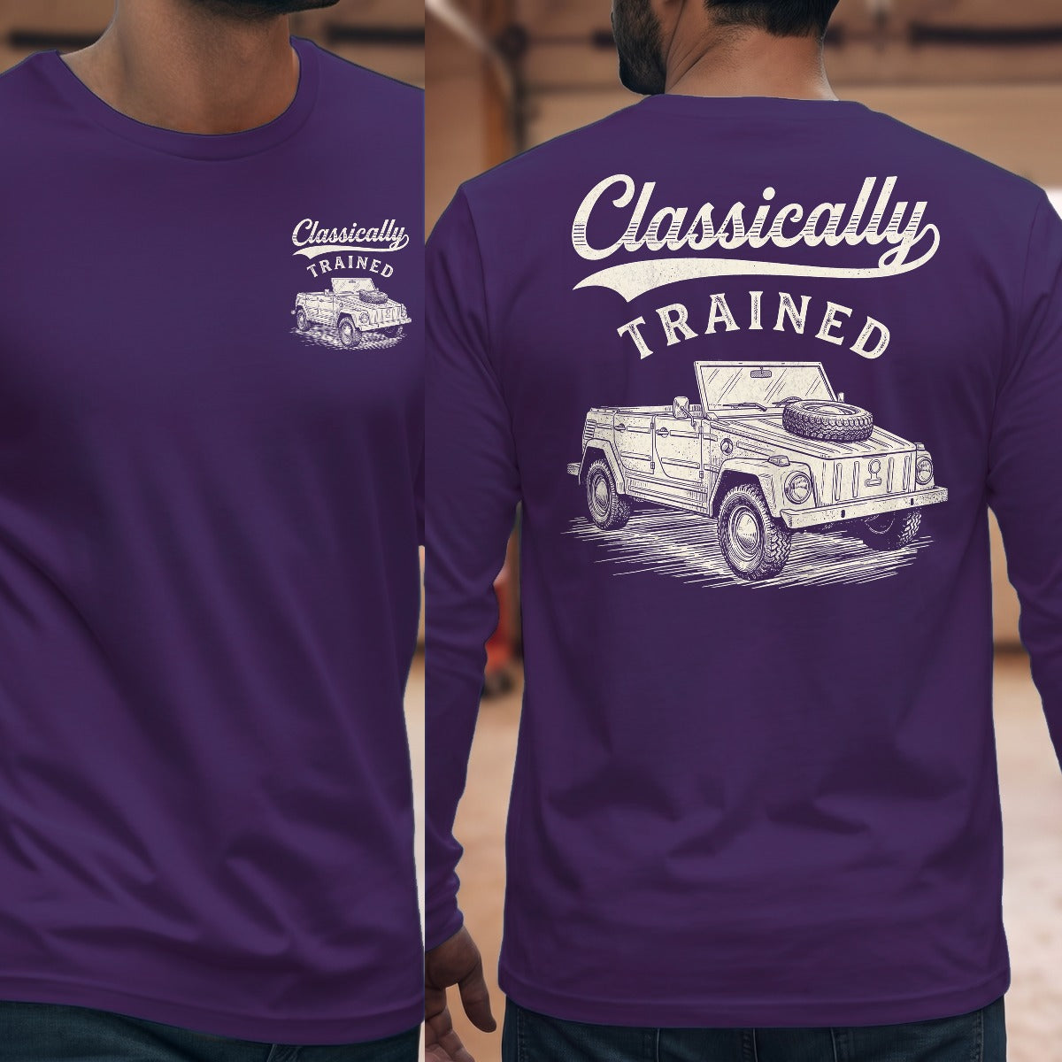 Purple | Front & Back