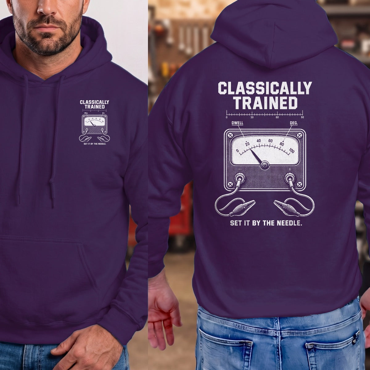 Purple | Front & Back