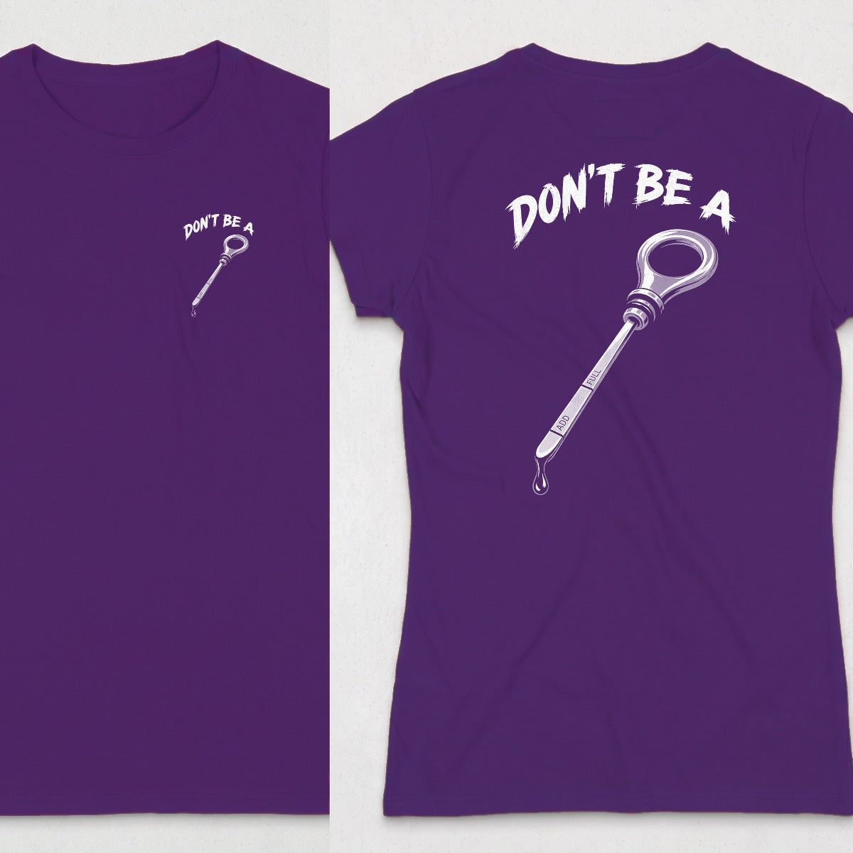 Purple | Left Chest + Back