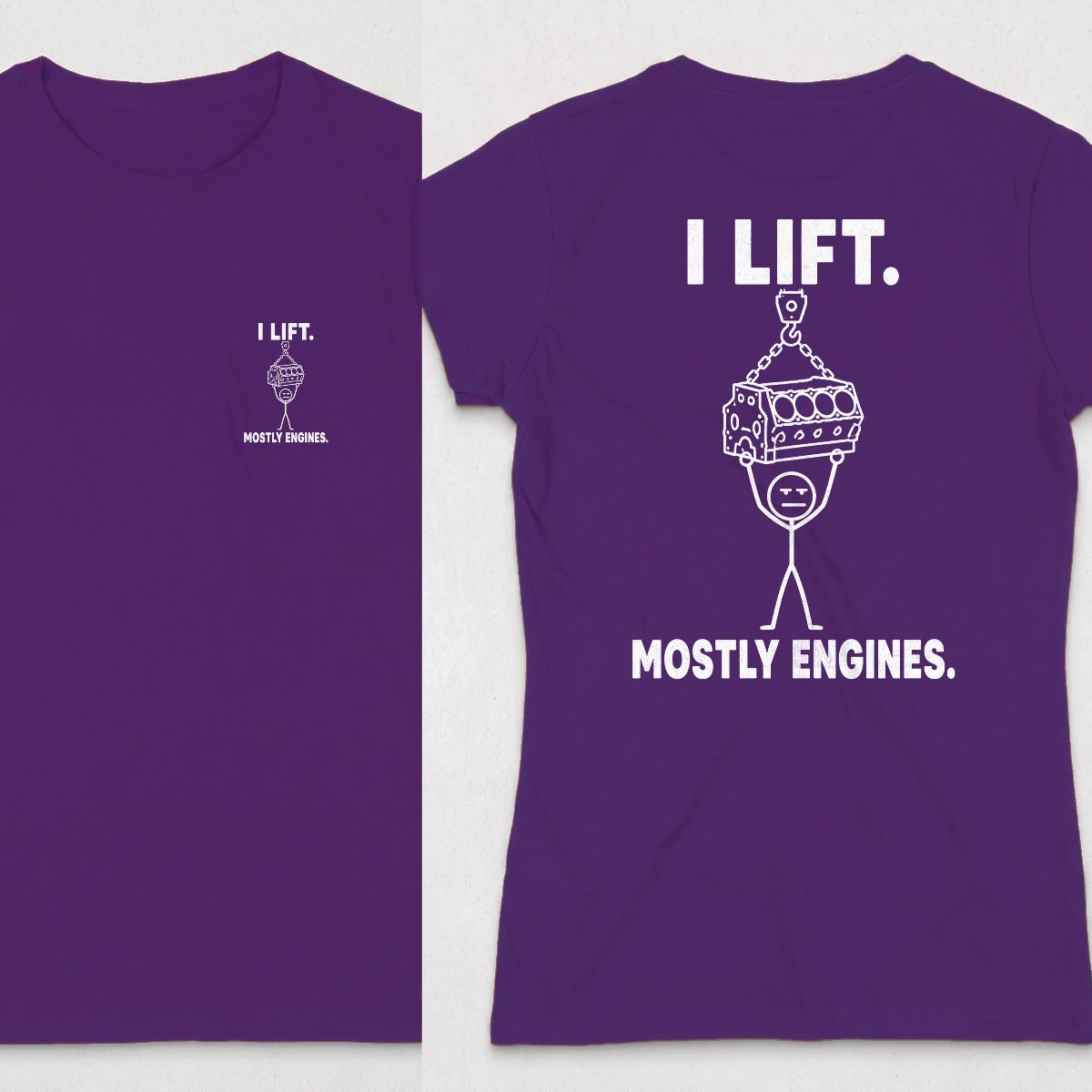 Purple | Front & Back