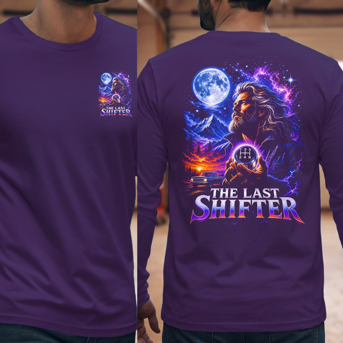 Purple | Front & Back