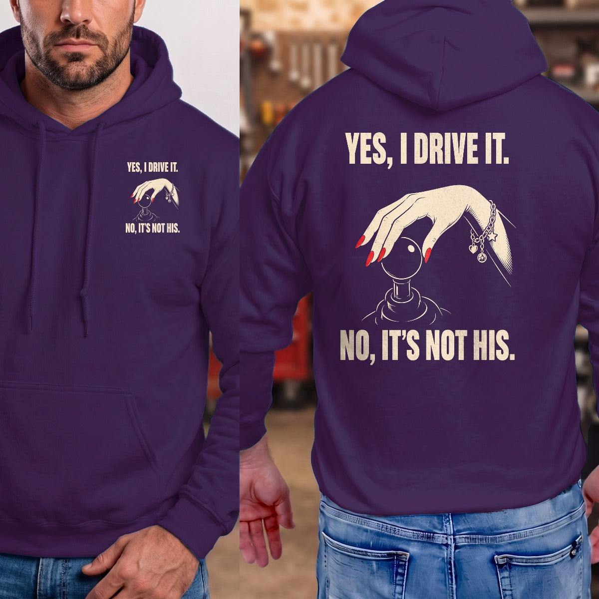 Purple | Front & Back