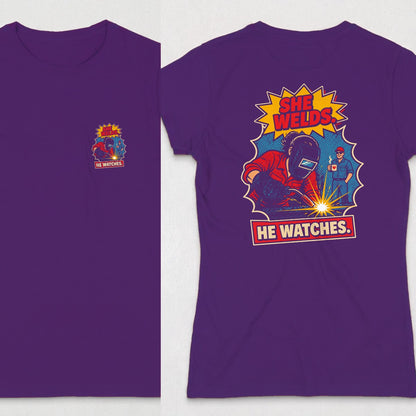 Purple | Front & Back