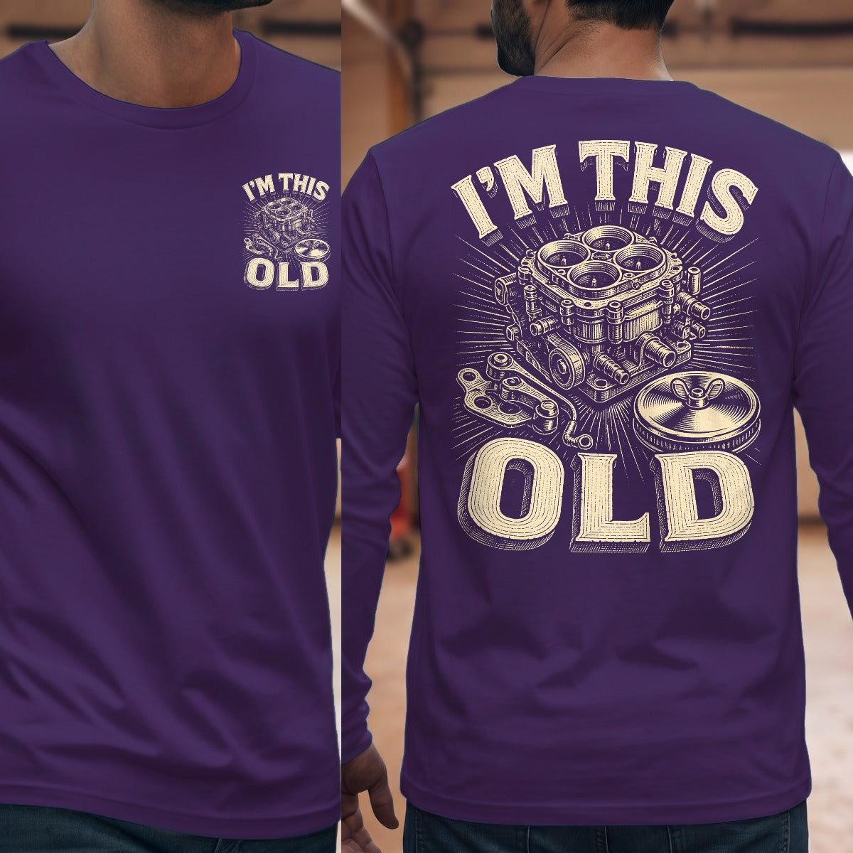 Purple | Front & Back
