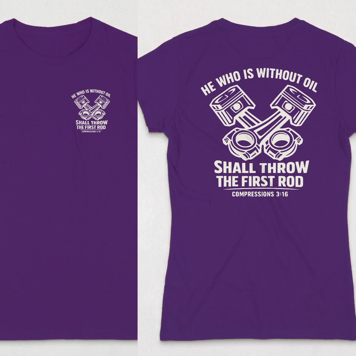 Purple | Left Chest + Back