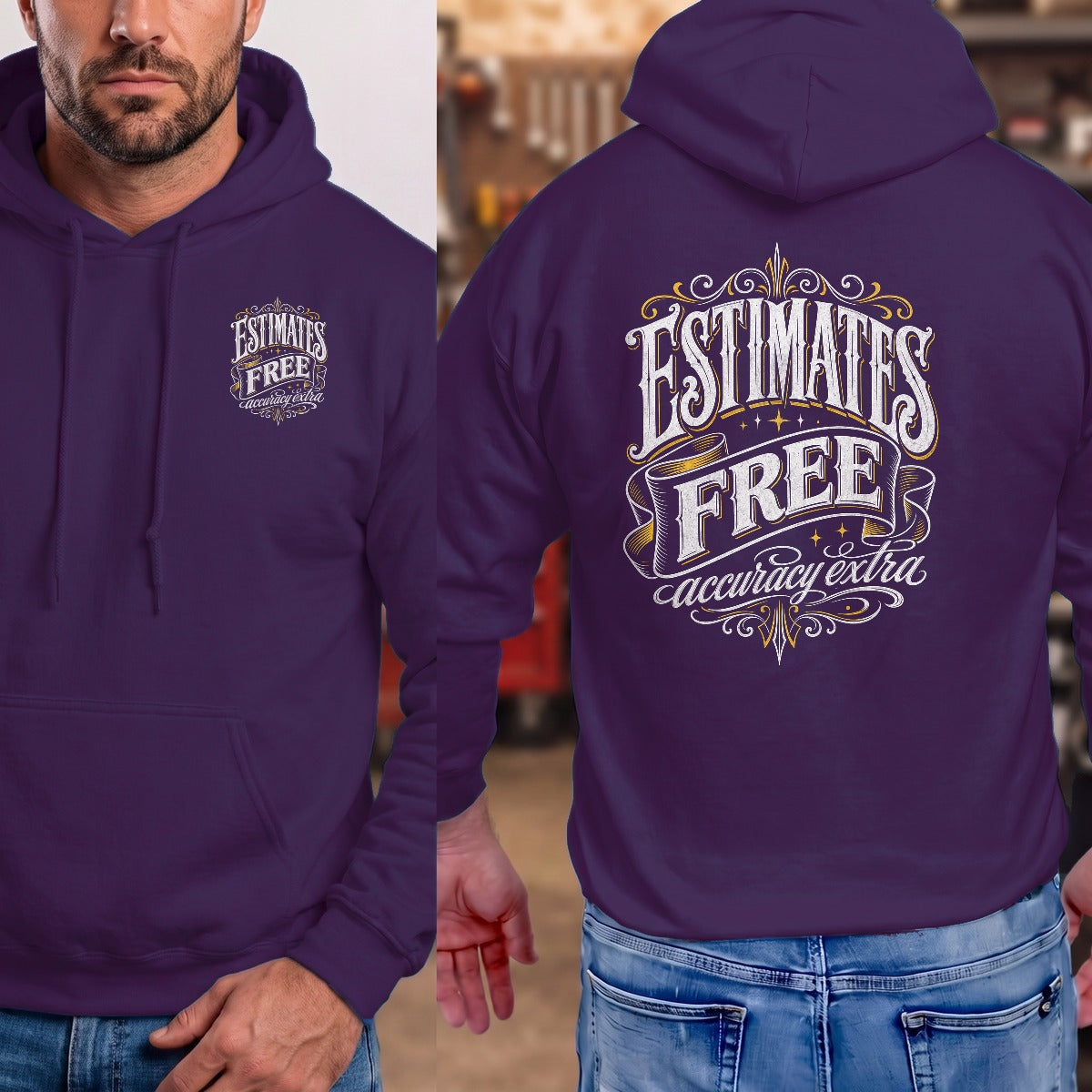 Purple | Front & Back