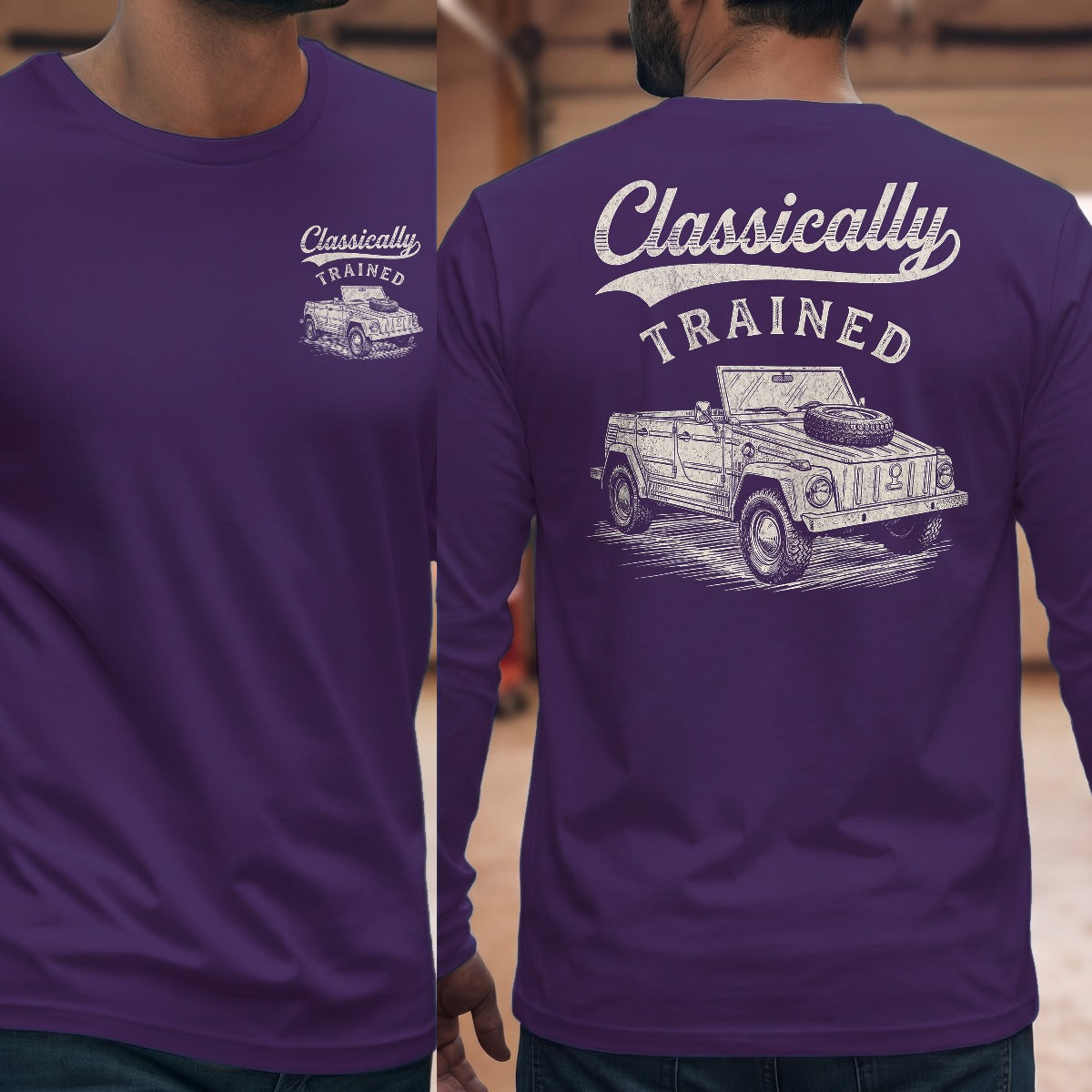 Purple | Front & Back