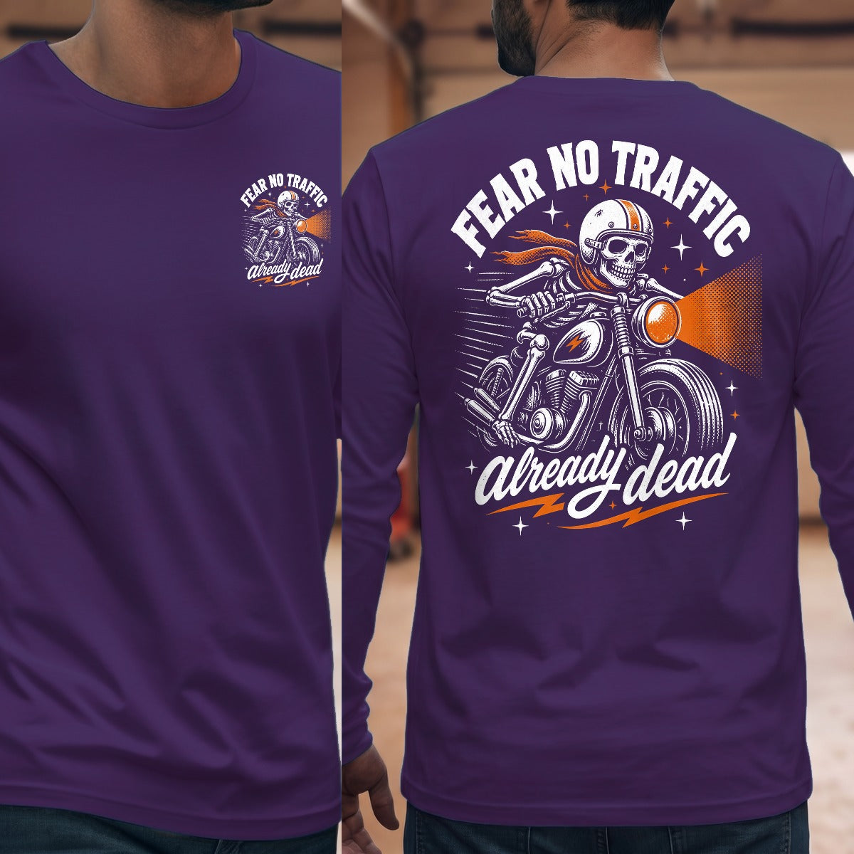 Purple | Front & Back