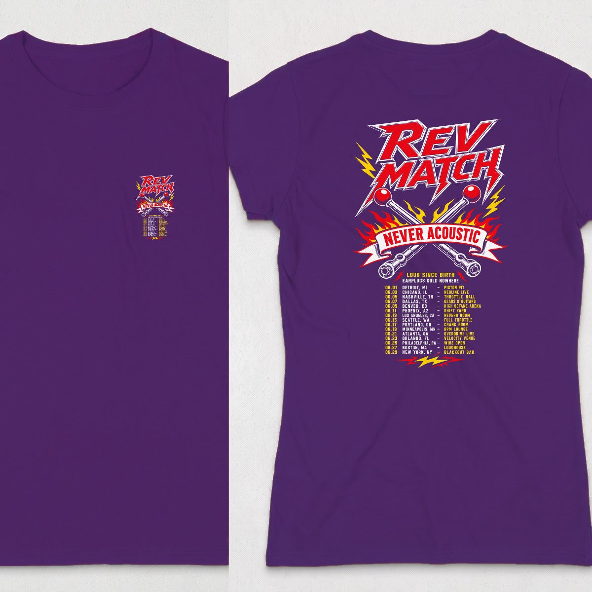 Purple | Front & Back
