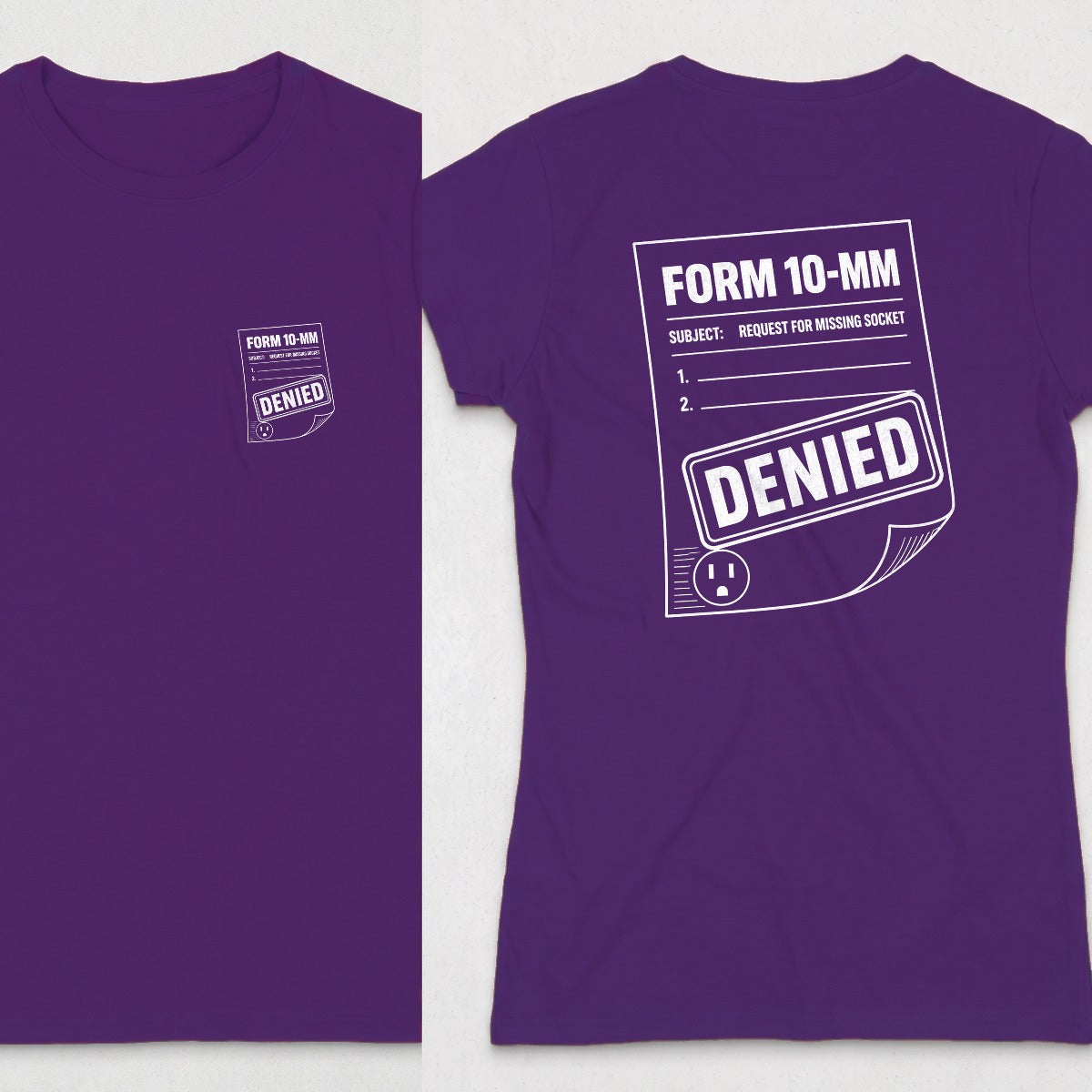 Purple | Front & Back