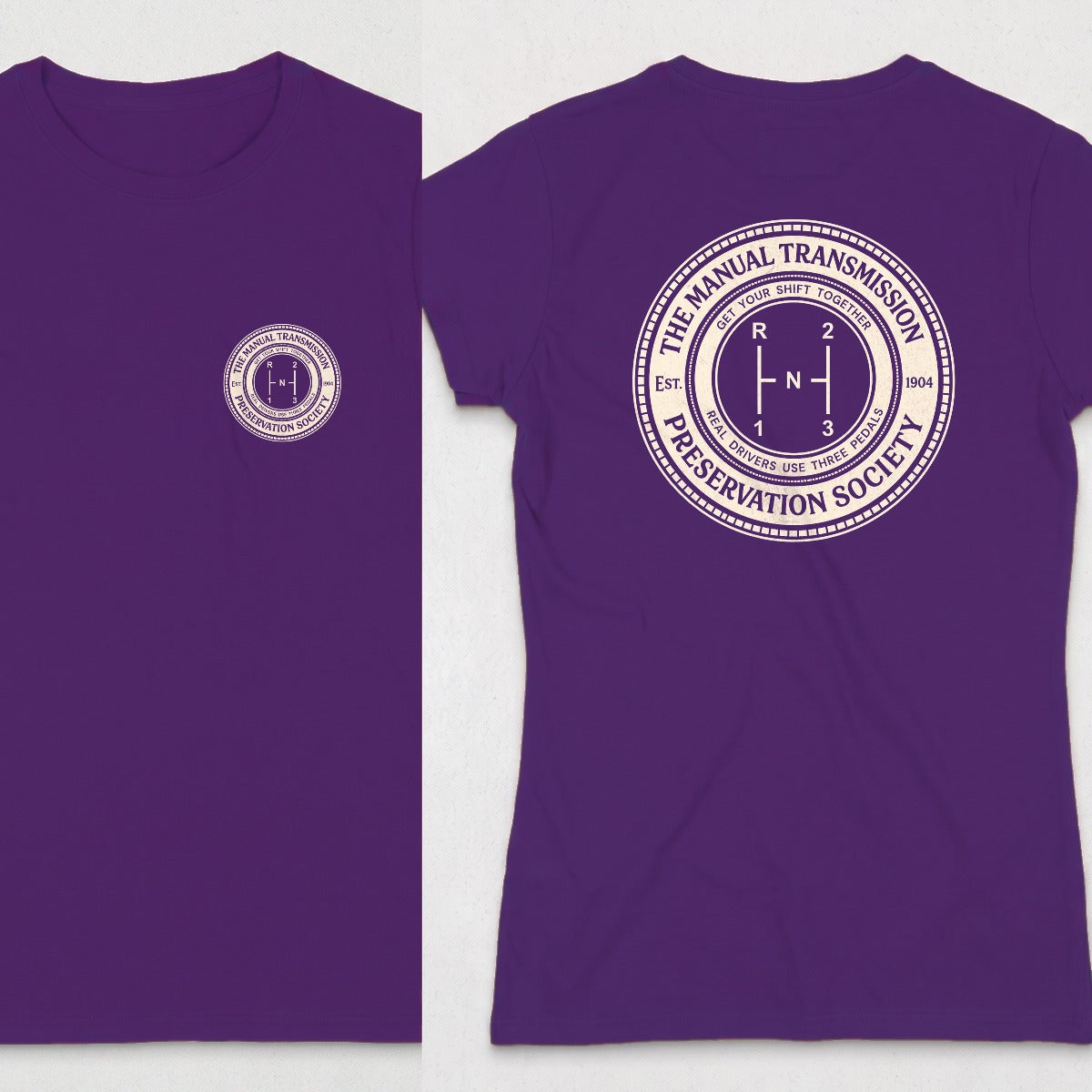 Purple | Front & Back