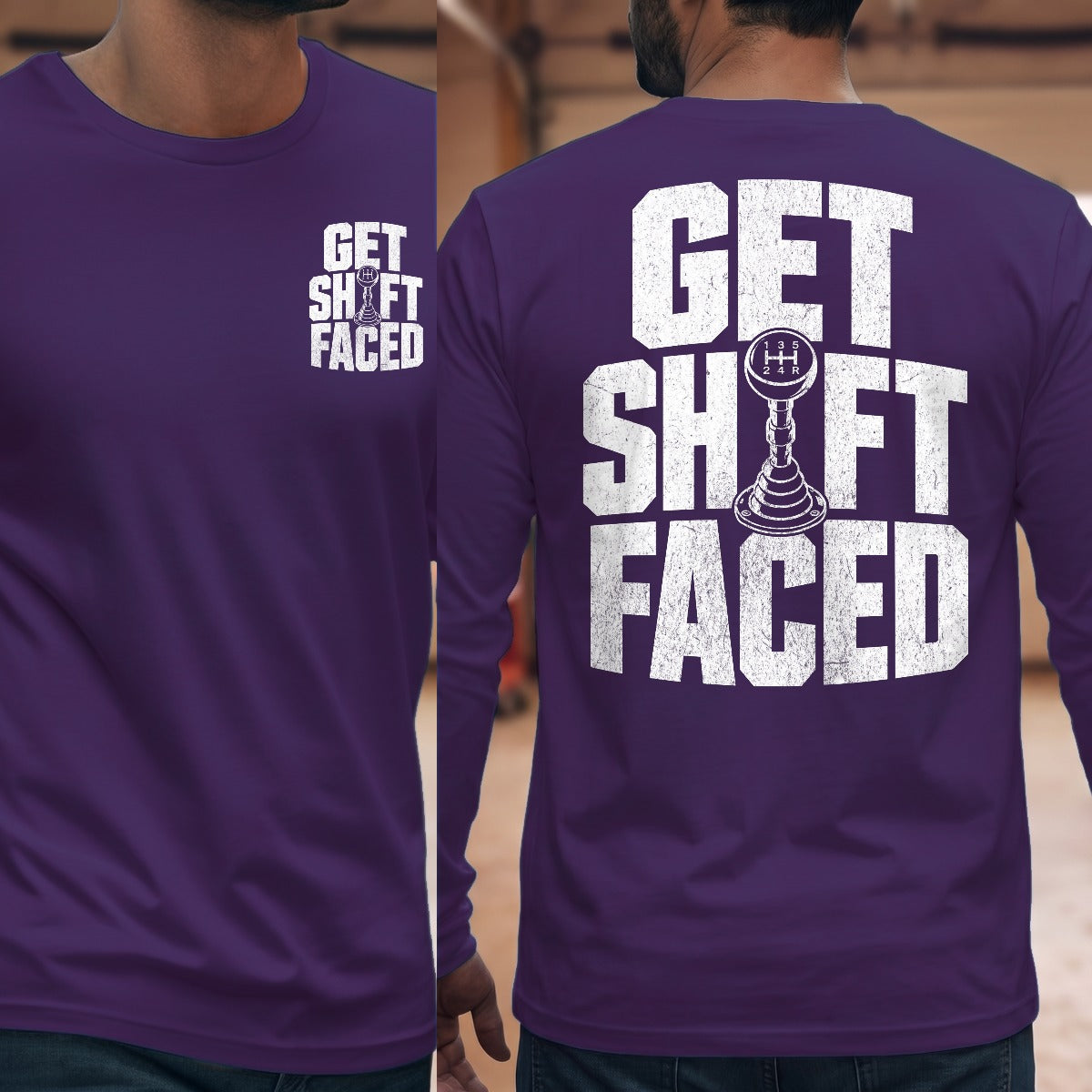 Purple | Front & Back