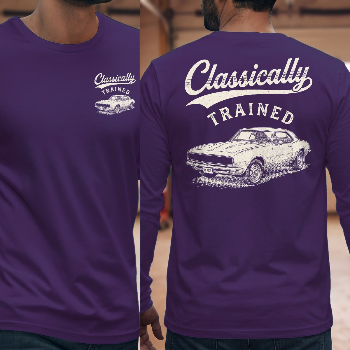 Purple | Front & Back