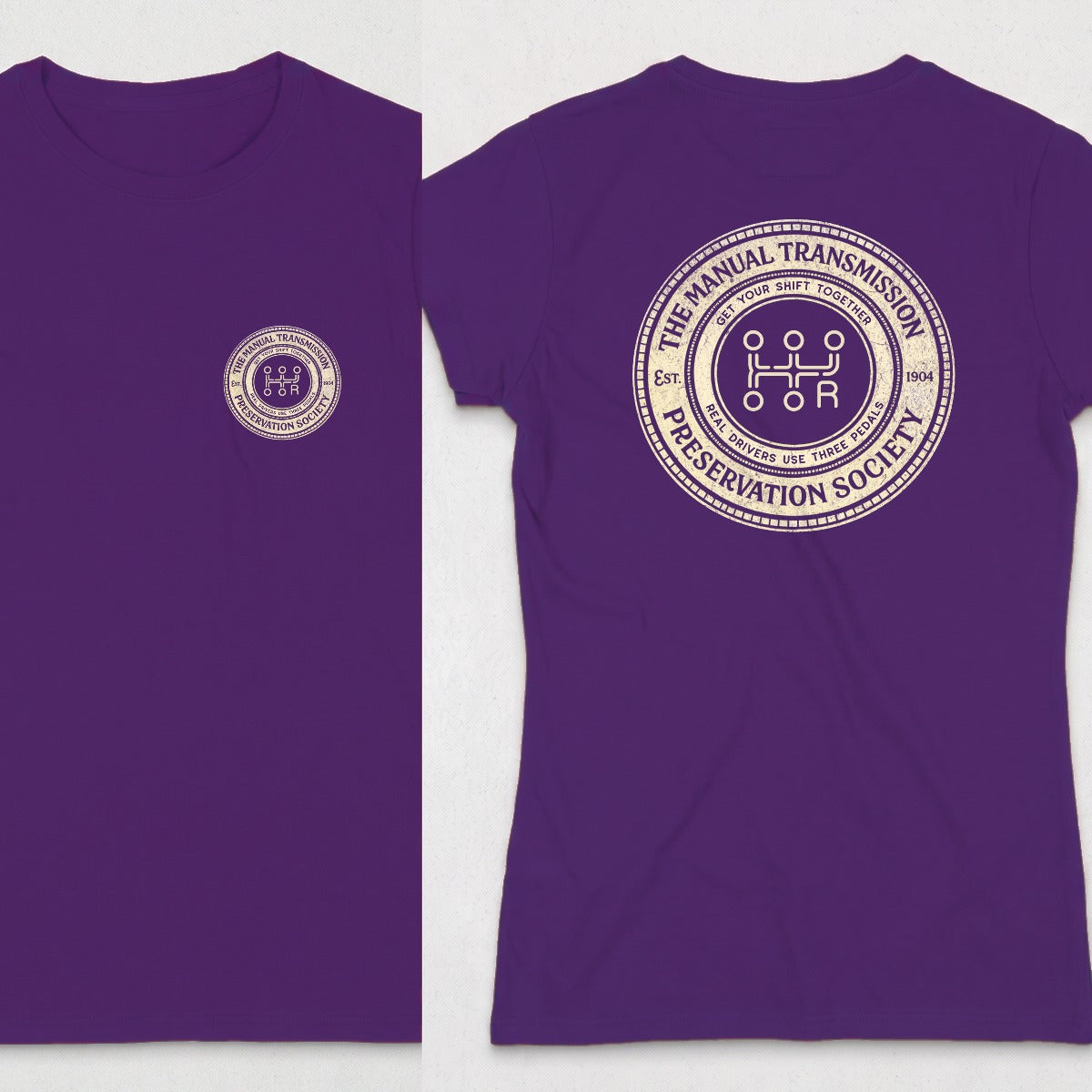 Purple | Front & Back