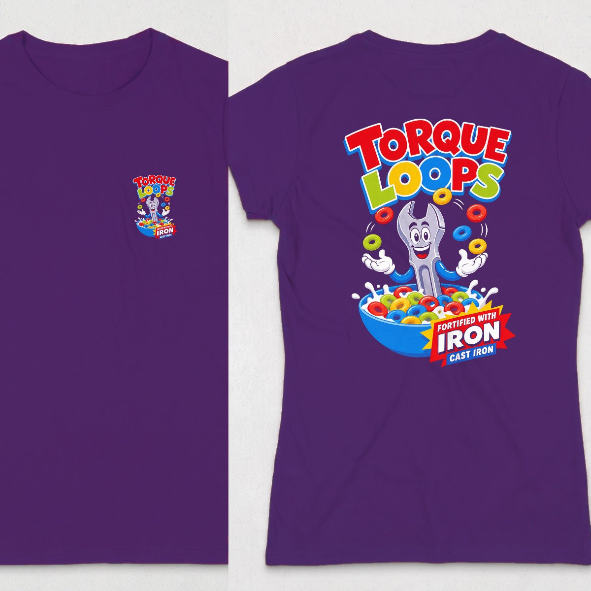 Purple | Front & Back