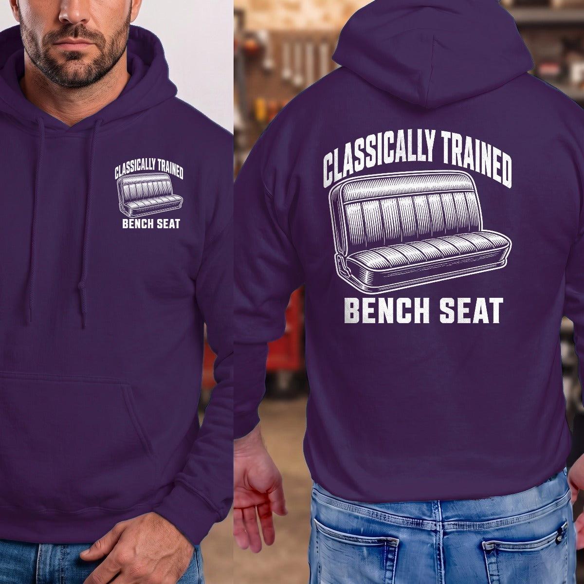 Purple | Front & Back