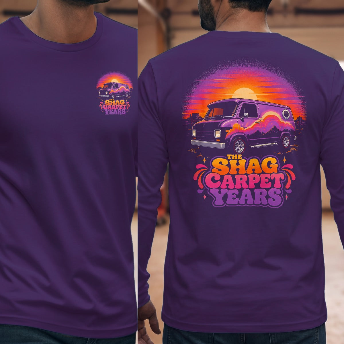 Purple | Front & Back