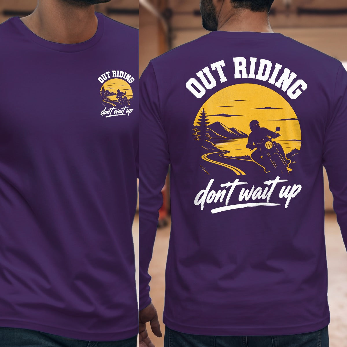 Purple | Front & Back