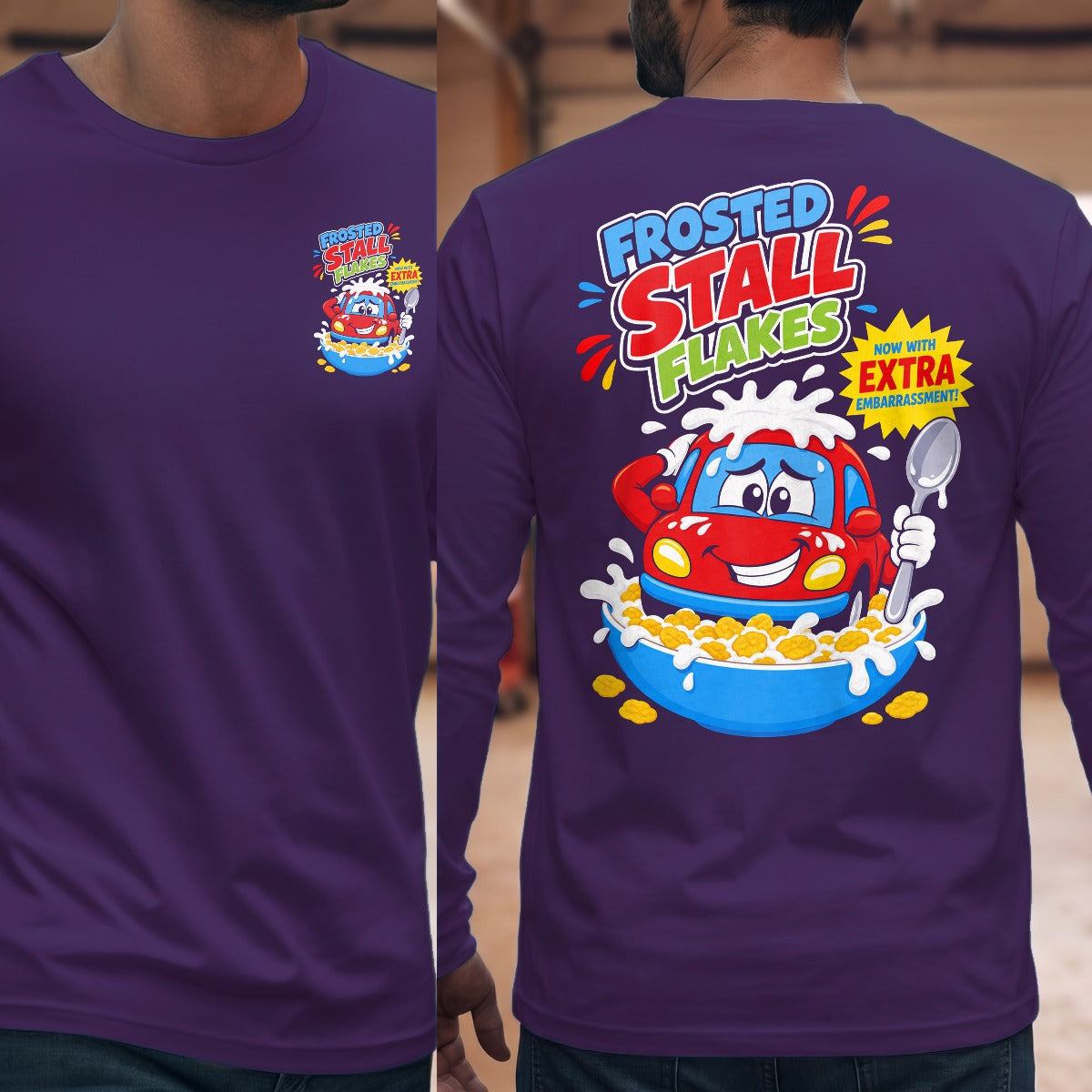 Purple | Front & Back