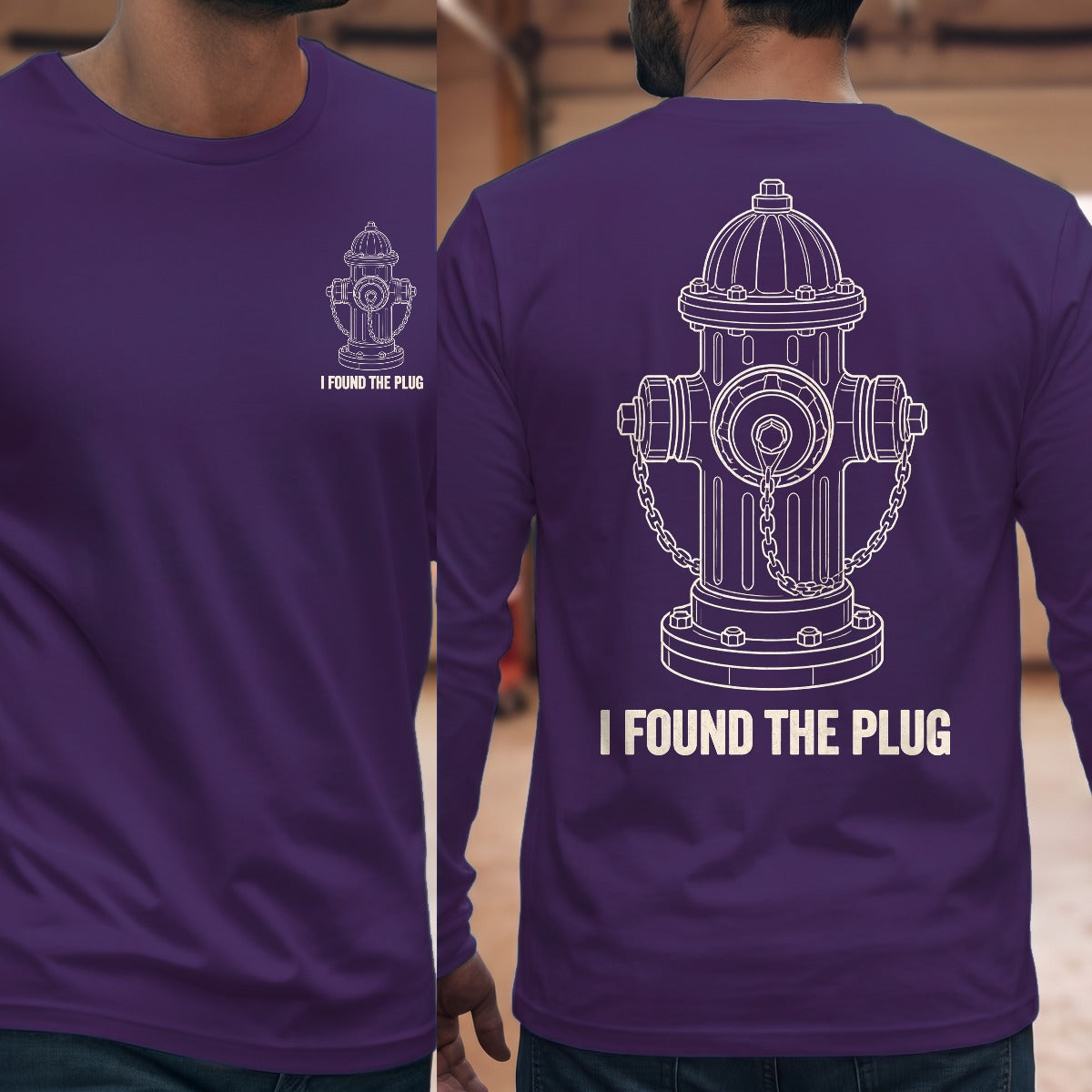 Purple | Front & Back