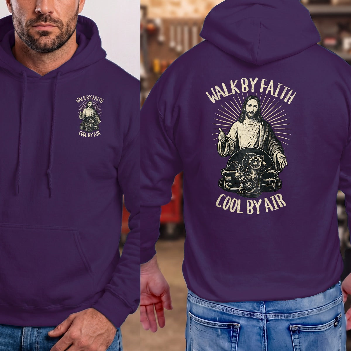 Purple | Front & Back